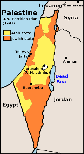 The UN Partition Plan-Palestine