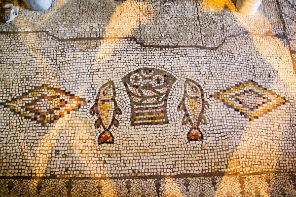 Tabgha on the northwestern shore of the Sea of Galilee Tabgha-northwestern shore of the Sea of Galilee-Church of the Multiplication