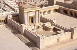 A model of the Second Temple