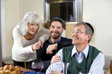 Erev Shabbat Meal-family