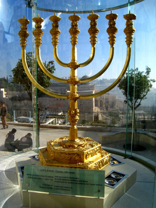 Pure Gold Third Temple Menorah Pure Gold Third Temple Menorah